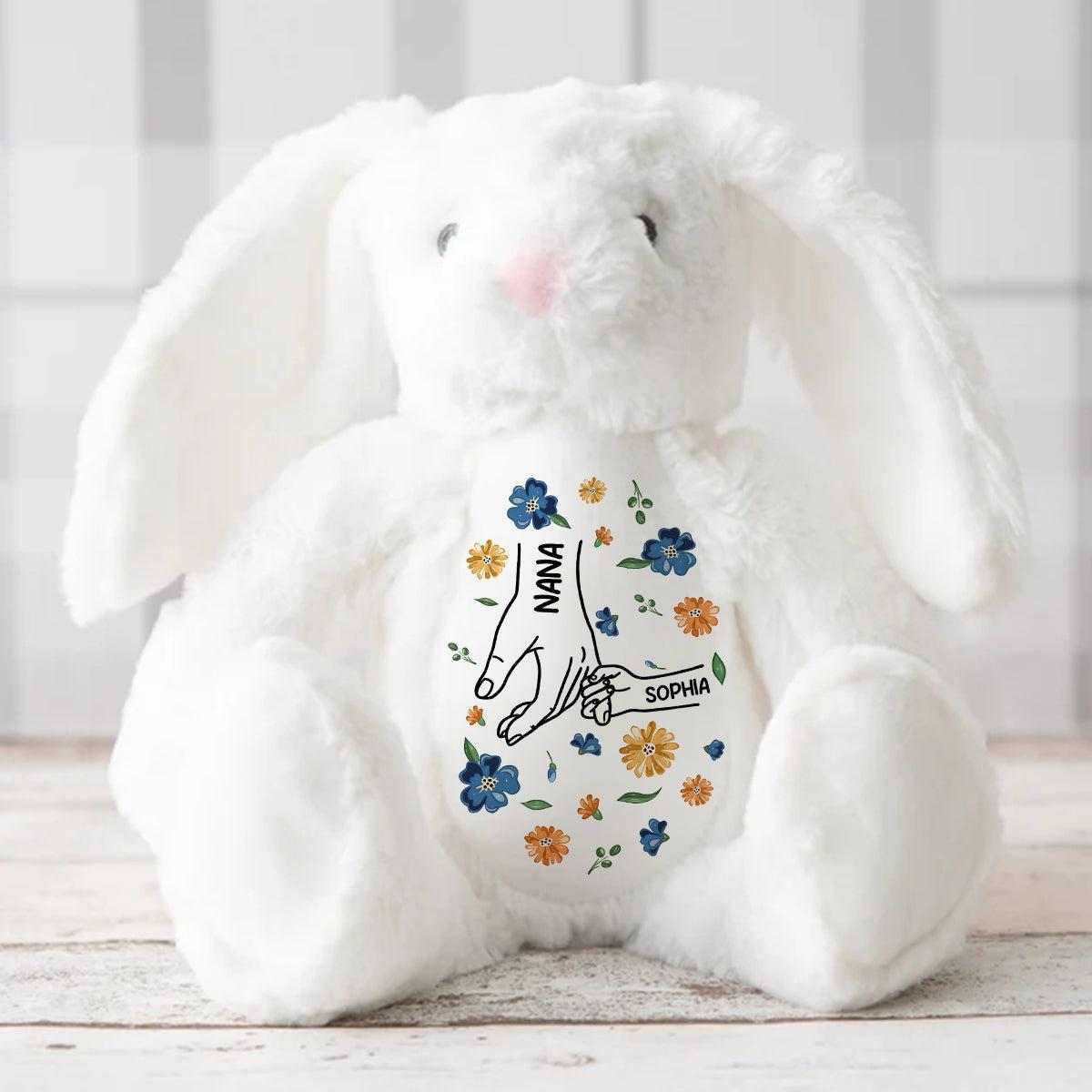 Forever Little Hand - Personalized Stuffed Bunny