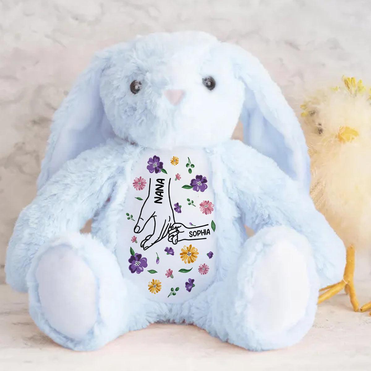 Forever Little Hand - Personalized Stuffed Bunny