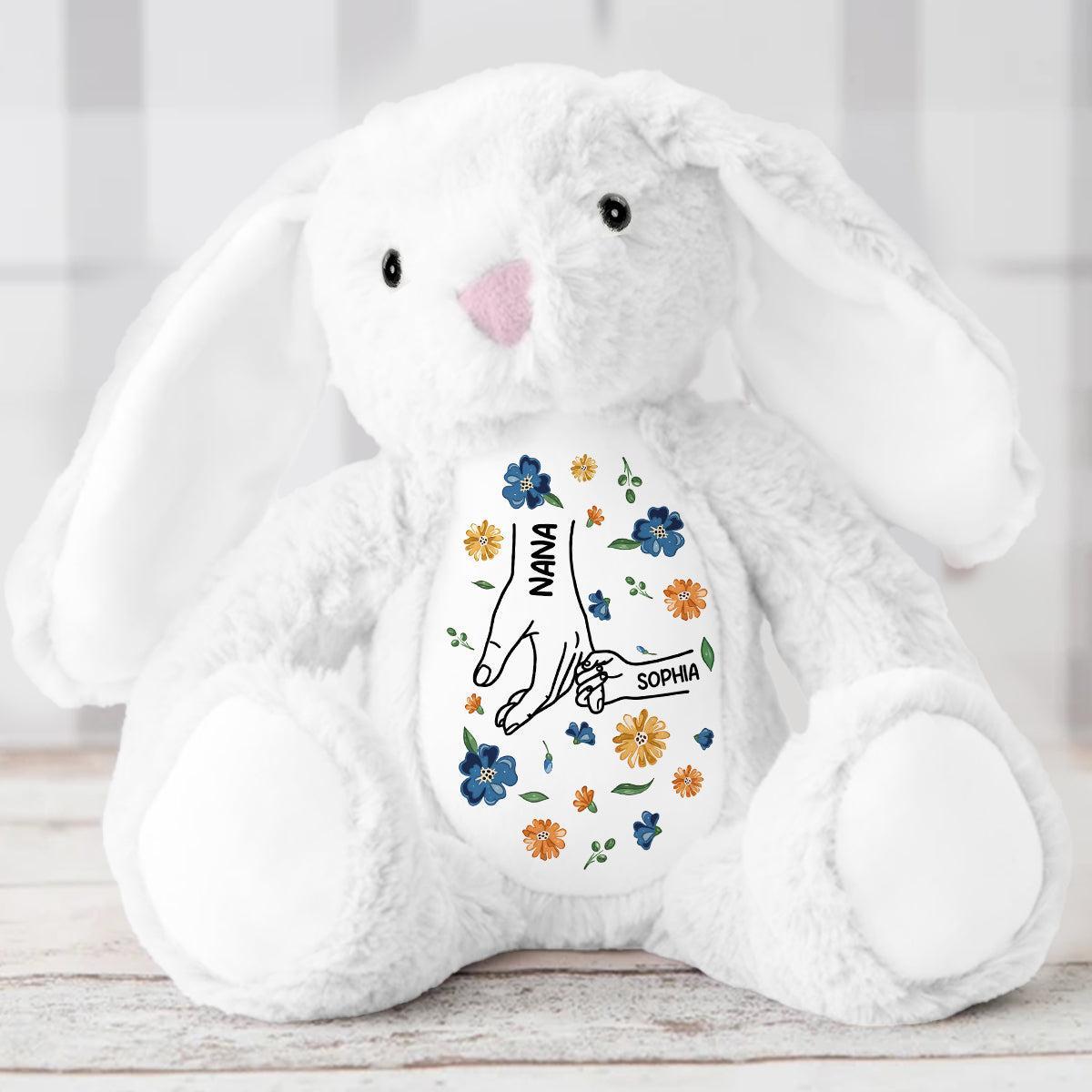 Forever Little Hand - Personalized Stuffed Bunny