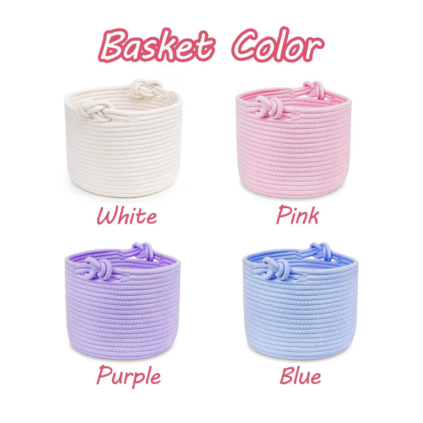 Baby Shower Gift Basket,Personalized Baby Gift,Nursery Decor Basket,Baby Name Gift,Baby Girl Gift,Baby Boy Gift,Storage Basket,New Born Gift