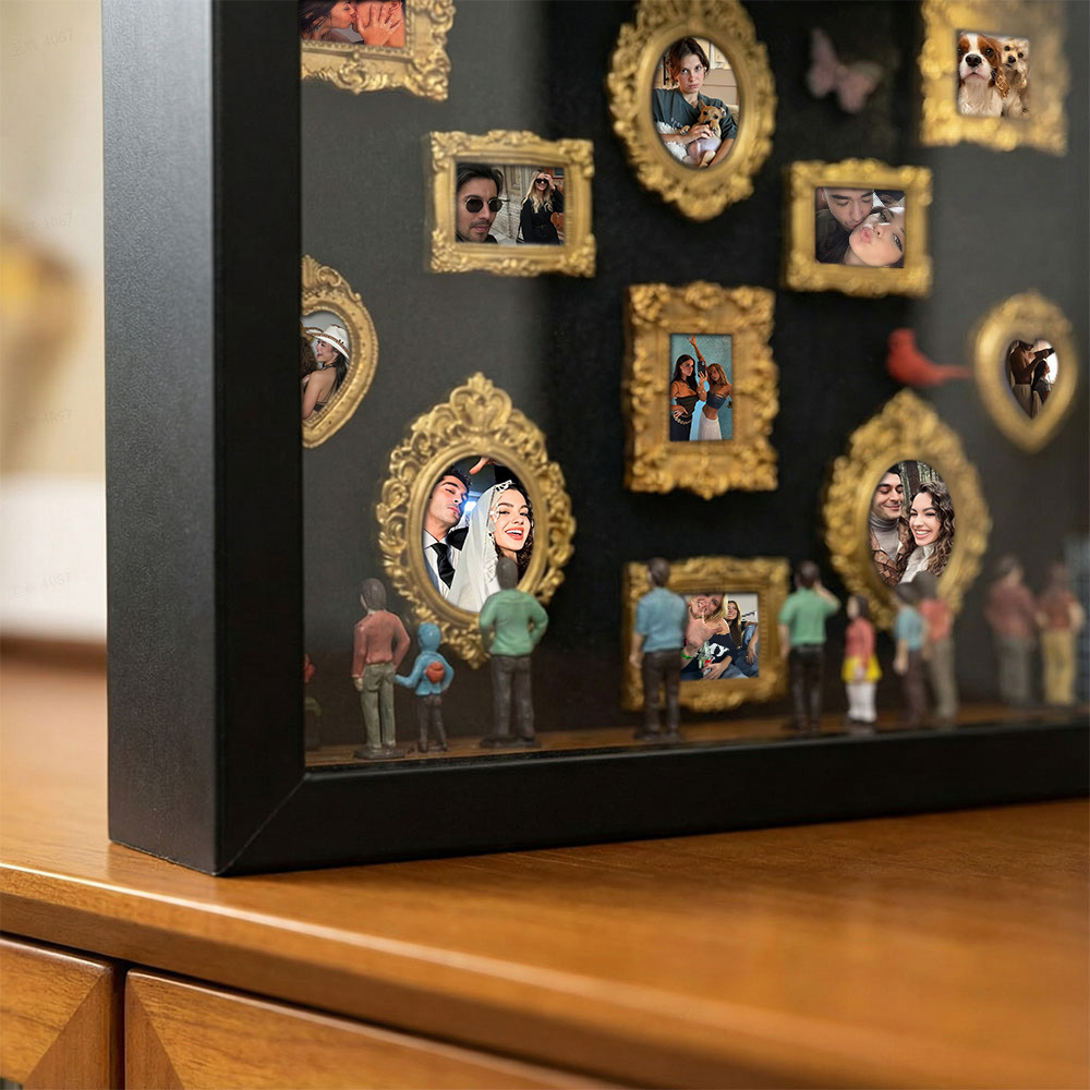 Museum of Us Frame Personalized Couples Gift for Her Cute Miniature Museum Gifts Meaningful Gift Valentine's Day Anniversary Gift