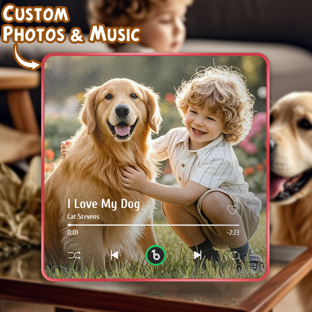 Custom Music And Photo Fridge Magnet FridgeBeats Pro Supports Bluetooth Connectivity