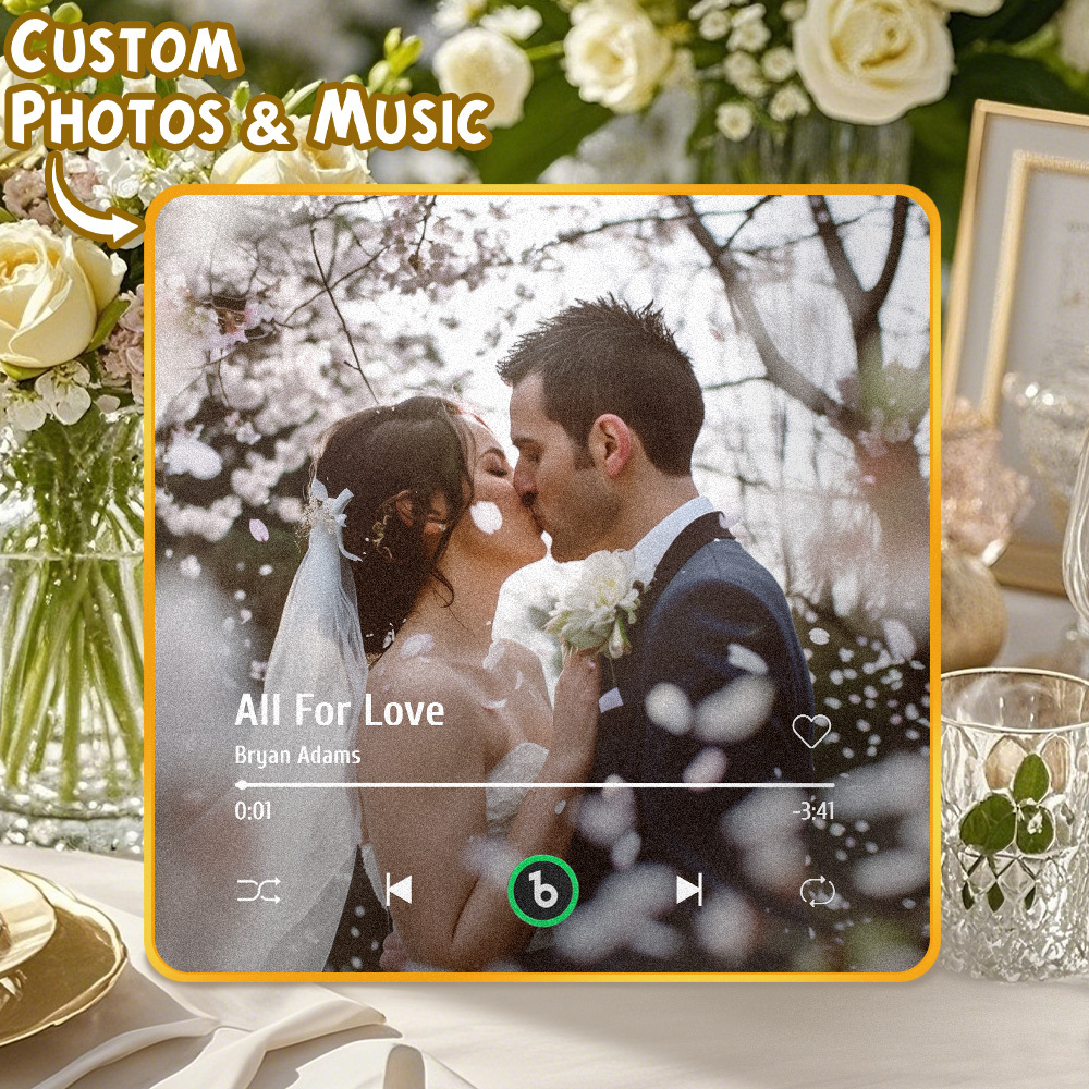 Custom Music And Photo Fridge Magnet FridgeBeats Pro Supports Bluetooth Connectivity