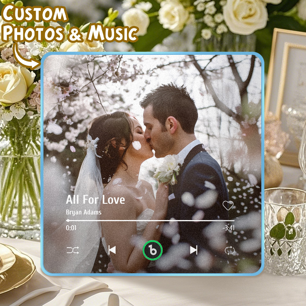 Custom Music And Photo Fridge Magnet FridgeBeats Pro Supports Bluetooth Connectivity