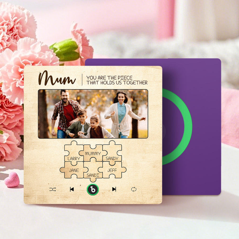 Personalised Song Fridge Magnets That Plays Music with Names Mother's Day Gifts for Mum - Fridgebeats