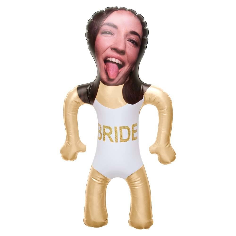Personalized Bride Swimming Blow Up Dolls Funny Bridal Bachelorette Party Gifts for Her - Giftlab