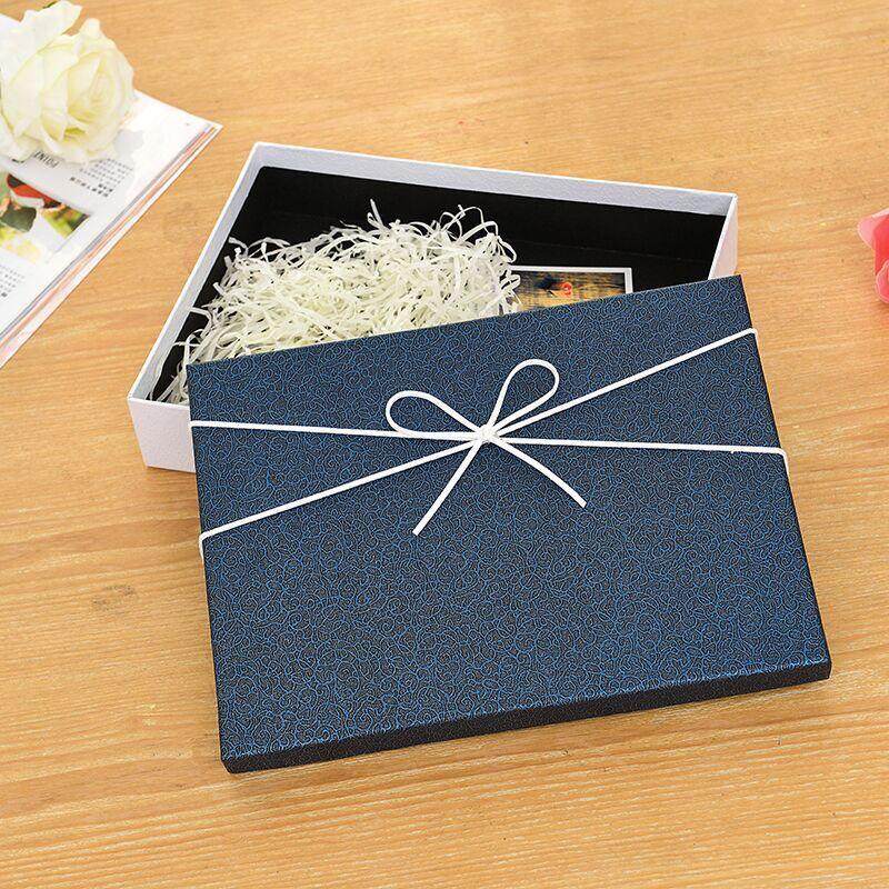 Blue Gift Box(9*5.9inch) - Get Photo Blanket