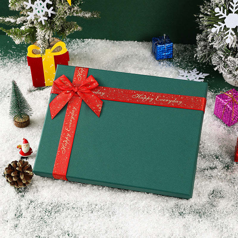 Christmas Advent Calendar Custom Building Block Puzzle Blind Box Gifts Personalized Horizontal Trio Photo Brick Christmas Wonderful Time - My Custom BrickHeadz