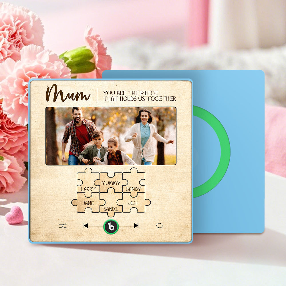 Personalised Song Fridge Magnets That Plays Music with Names Mother's Day Gifts for Mum - Fridgebeats