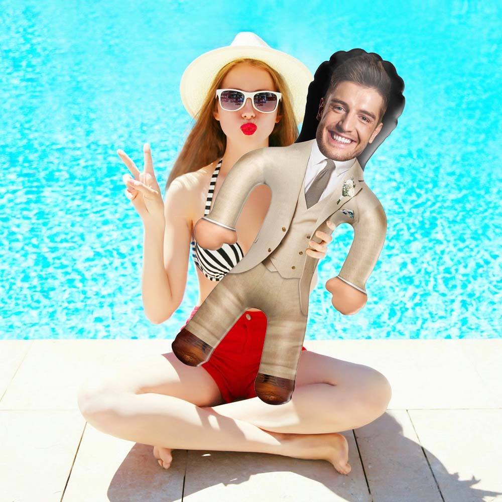 Personalized Groom Blow Up Dolls Inflatable Doll for Funny Wedding Gifts - Giftlab