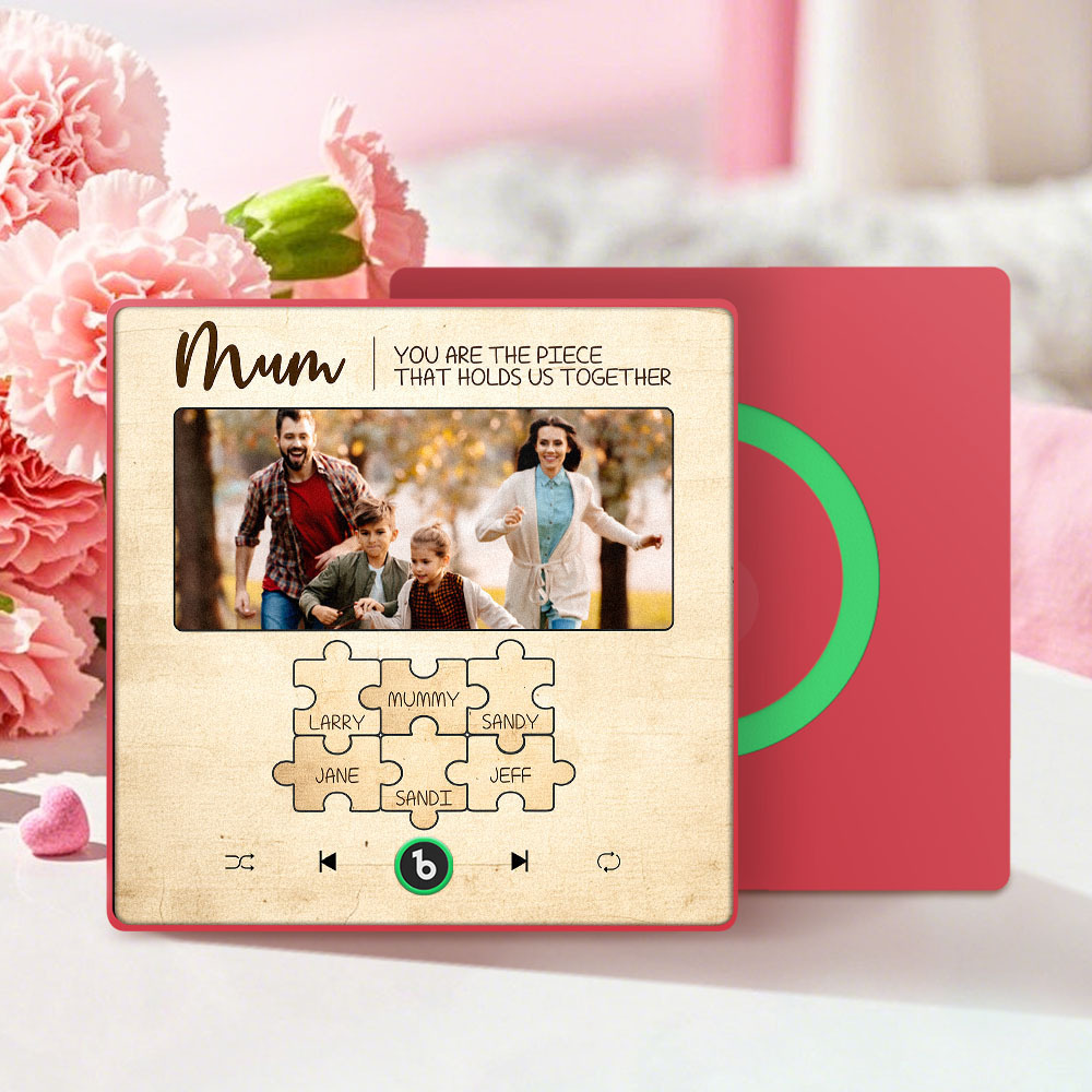 Personalised Song Fridge Magnets That Plays Music with Names Mother's Day Gifts for Mum - Fridgebeats