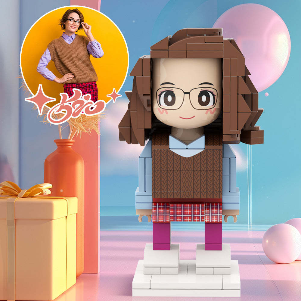 Duddu Brick Figures Surprise Gifts: Special customizations for Valentine's Day: Surprise gifts with Duddu Brick Figures expressing deep affection, handmade DIY gifts with personalized figures - My Custom BrickHeadz