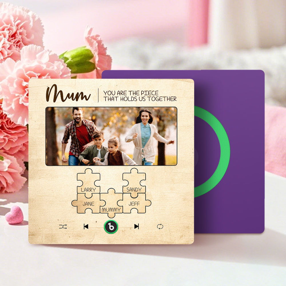 Personalised Song Fridge Magnets That Plays Music with Names Mother's Day Gifts for Mum - Fridgebeats