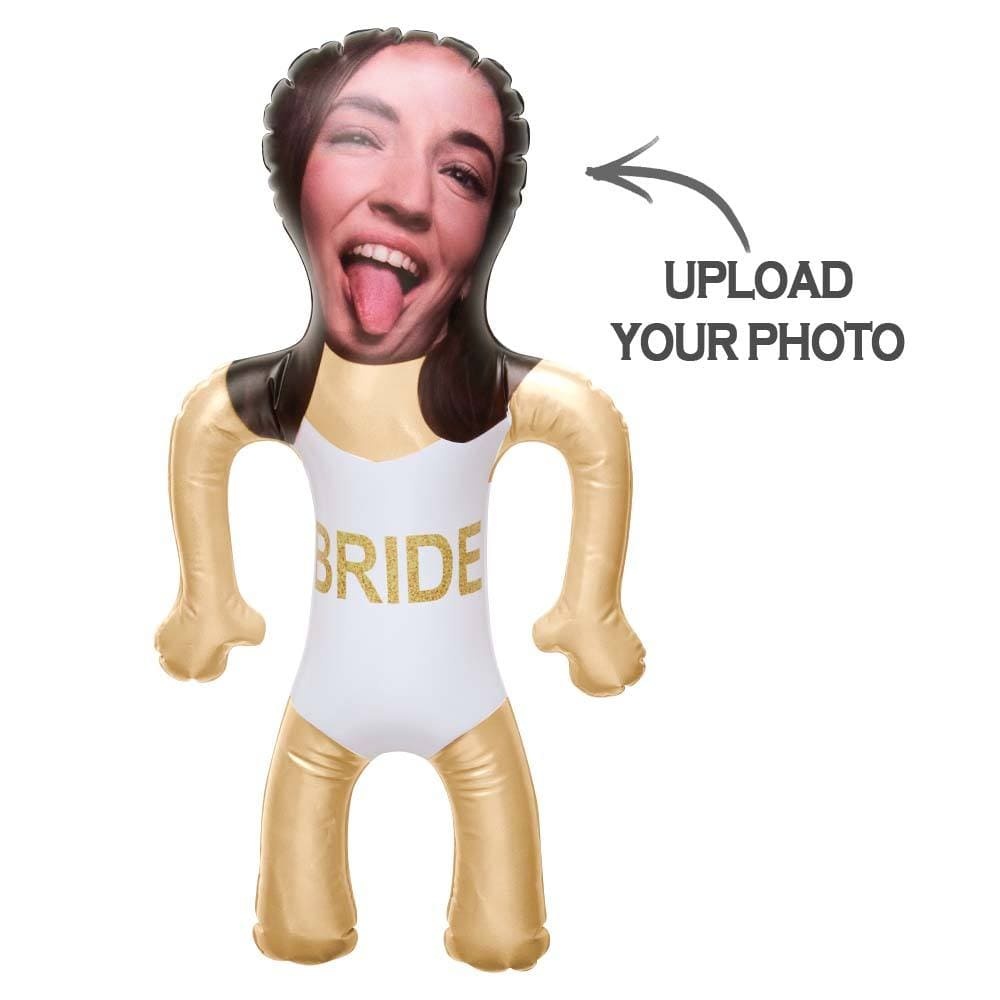 Personalized Bride Swimming Blow Up Dolls Funny Bridal Bachelorette Party Gifts for Her - Giftlab