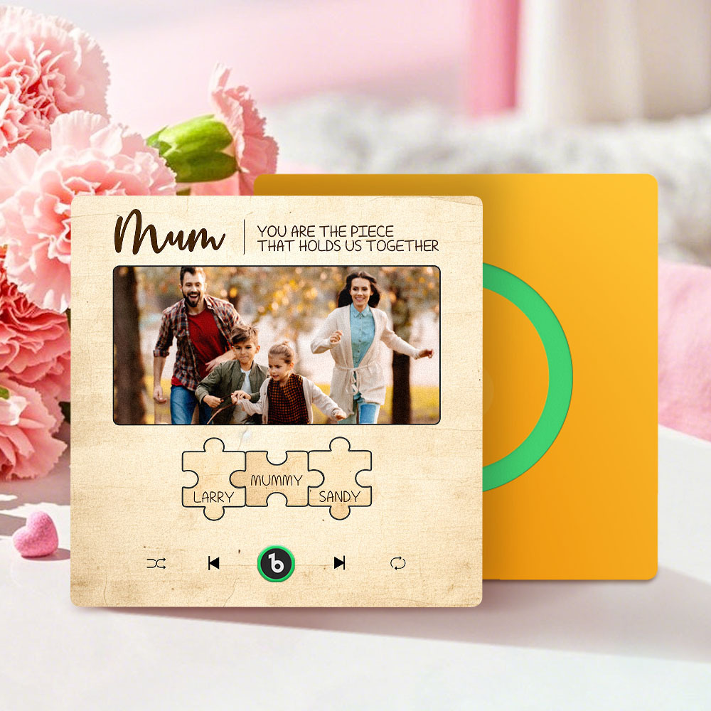 Personalised Song Fridge Magnets That Plays Music with Names Mother's Day Gifts for Mum - Fridgebeats