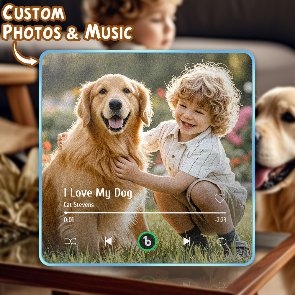 Custom Music And Photo Fridge Magnet FridgeBeats Pro Supports Bluetooth Connectivity