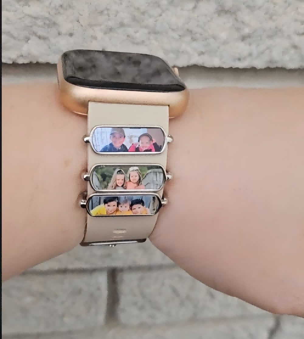 Custom Watch Band Charm Personalized Smart Watch Photo Charm