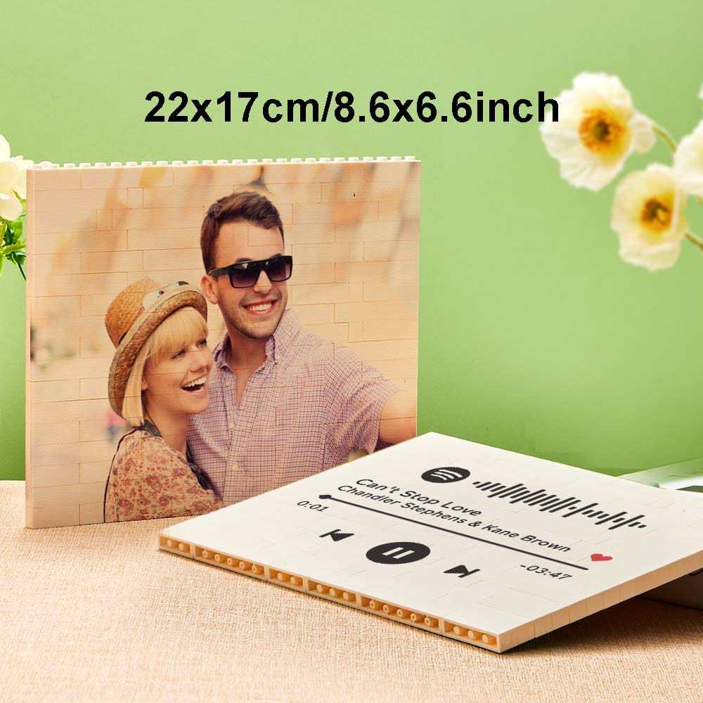 Custom Photo Building Brick Personalized Block Graduation Gifts for Friends - Giftlab