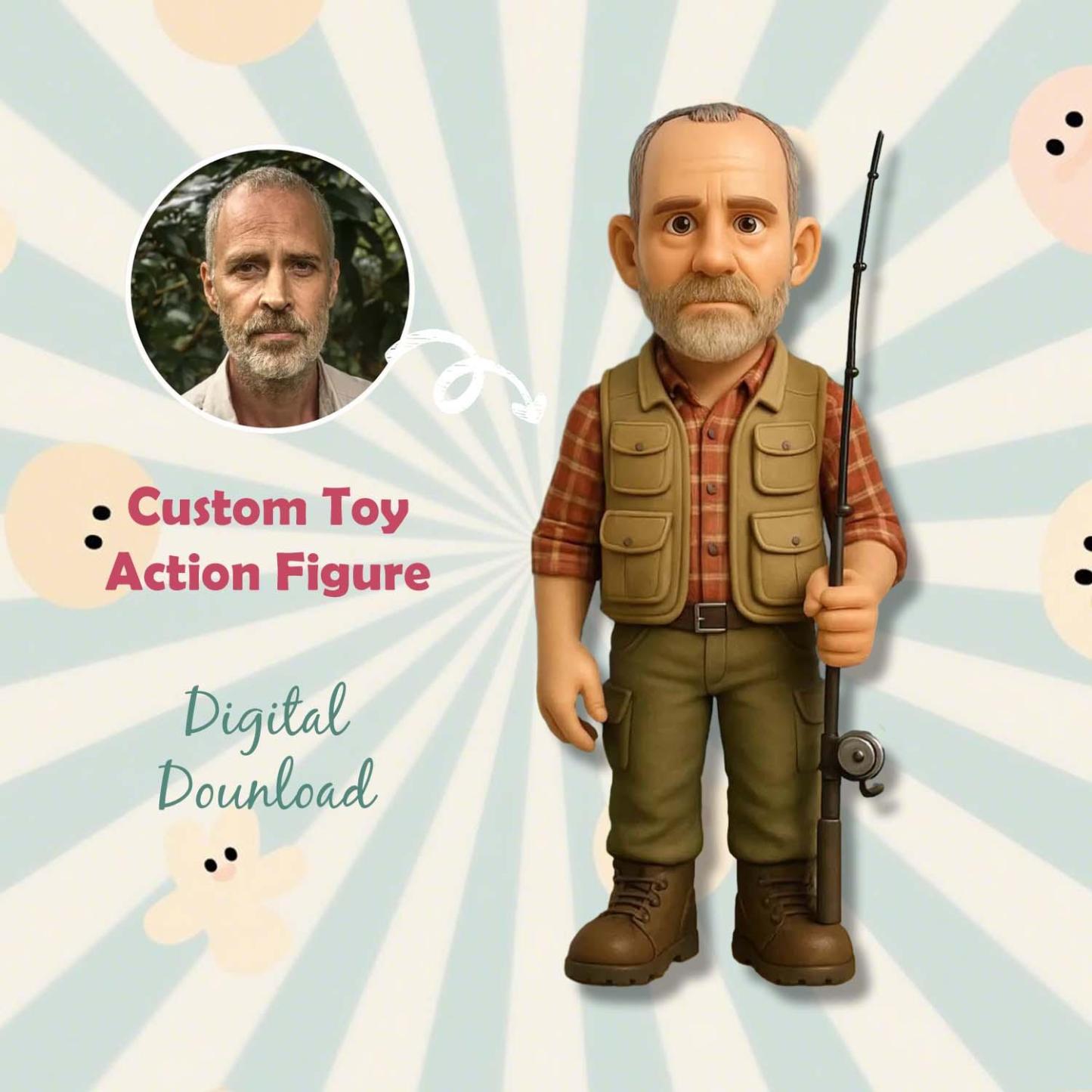 Custom Toy Figure 3D Mini Figures Personalization Photo Blind Box Creative Gift for Pet Lovers - Giftlab