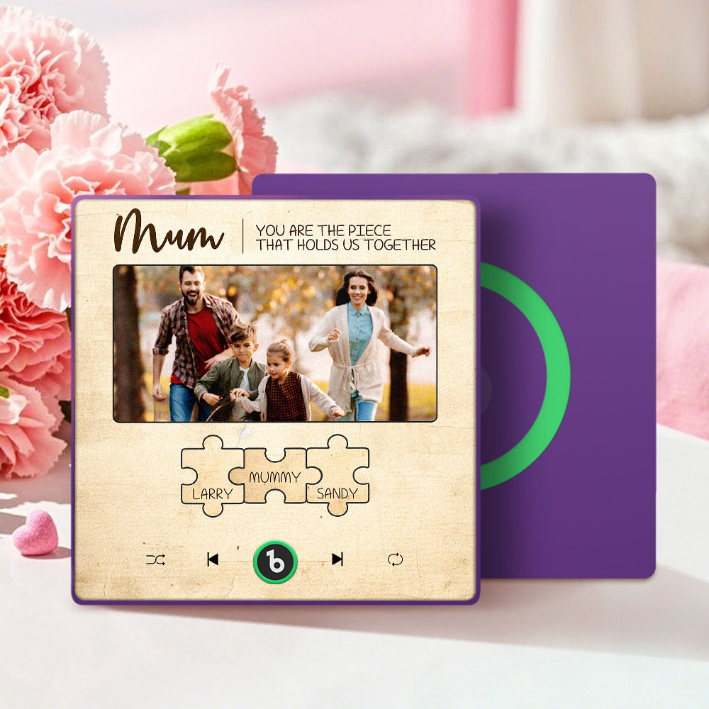 Personalised Song Fridge Magnets That Plays Music with Names Mother's Day Gifts for Mum - Fridgebeats