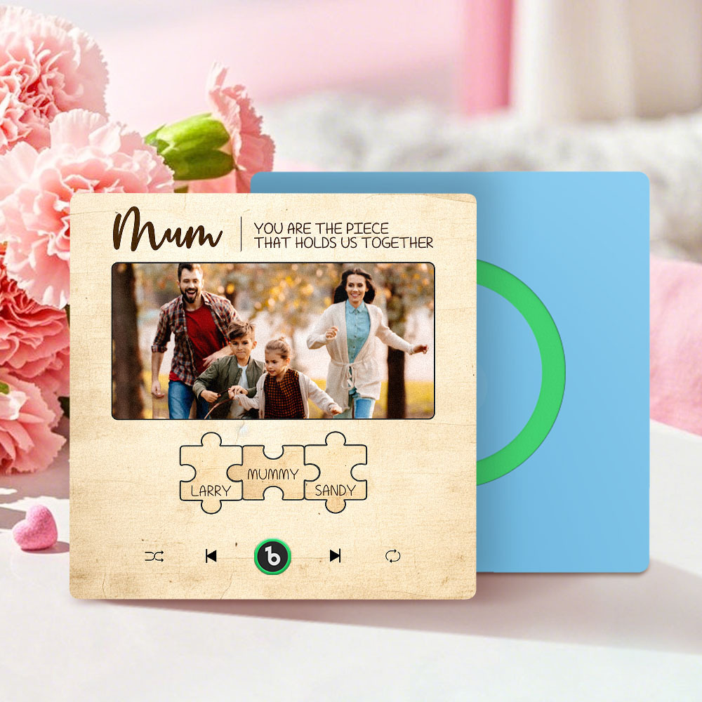 Personalised Song Fridge Magnets That Plays Music with Names Mother's Day Gifts for Mum - Fridgebeats