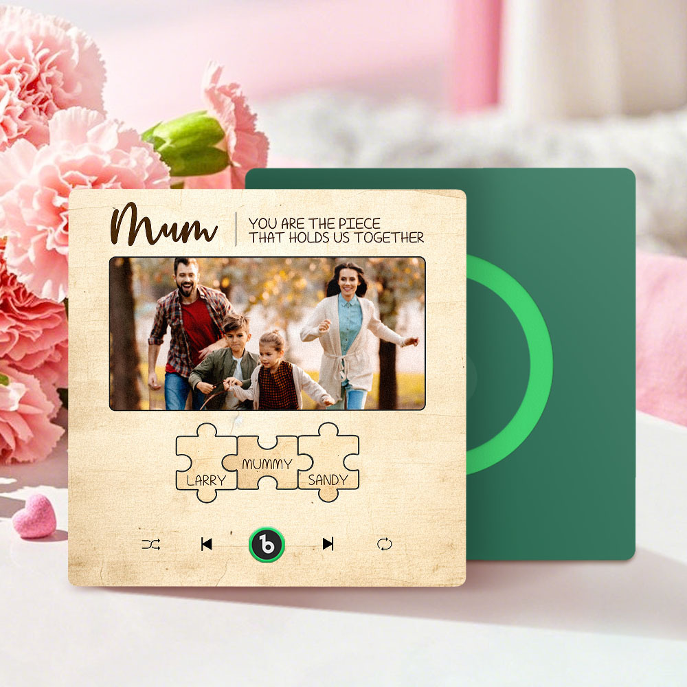 Personalised Song Fridge Magnets That Plays Music with Names Mother's Day Gifts for Mum - Fridgebeats