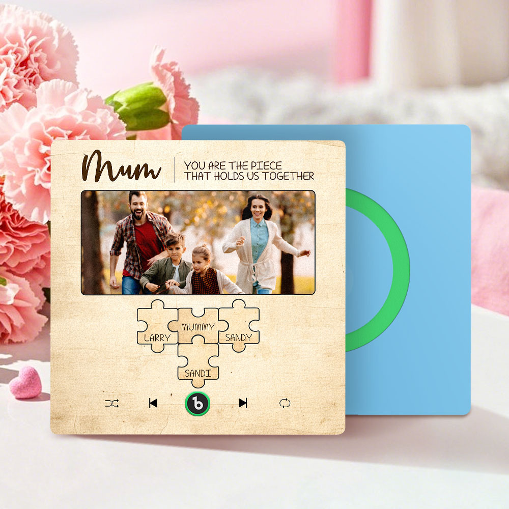 Personalised Song Fridge Magnets That Plays Music with Names Mother's Day Gifts for Mum - Fridgebeats