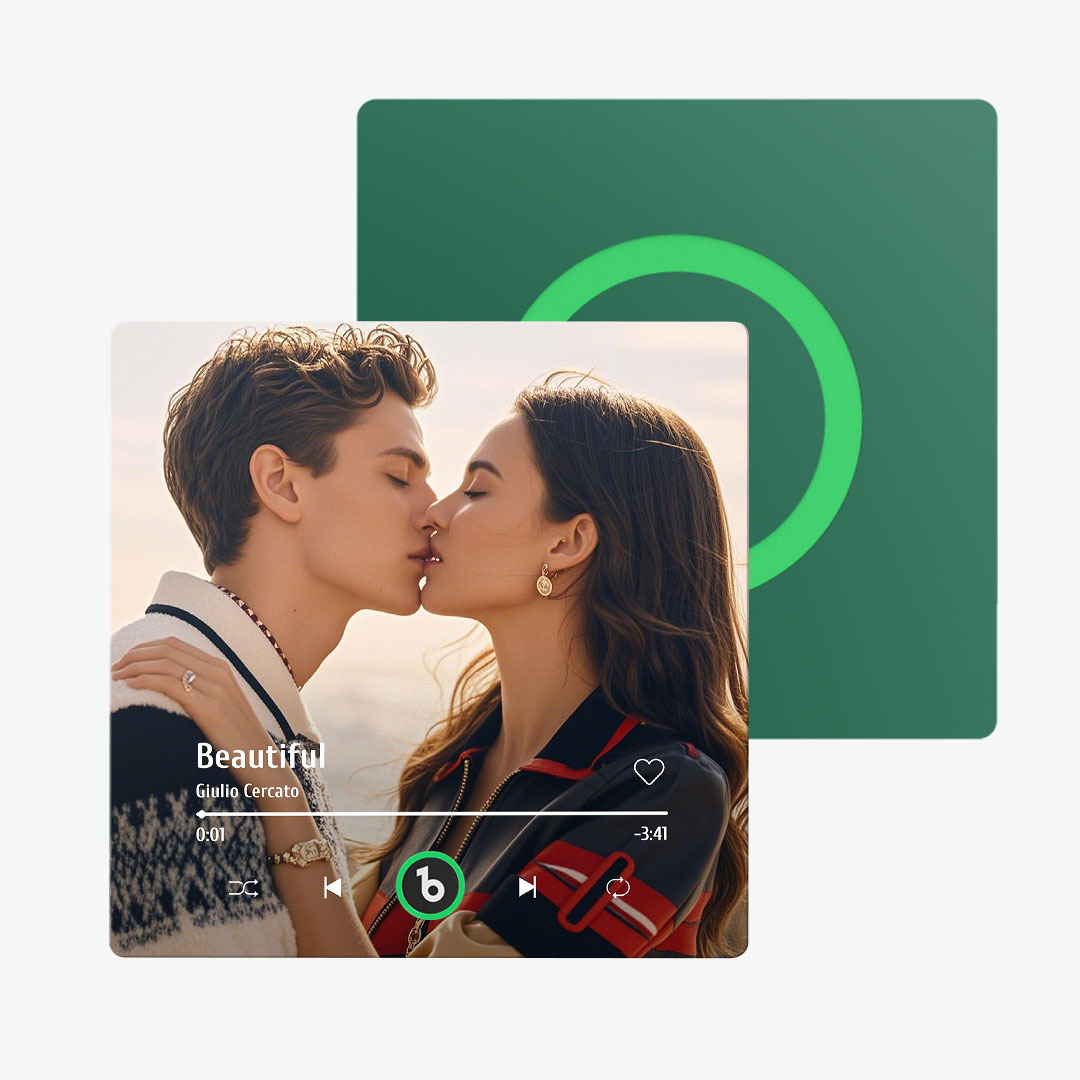 Custom Music And Photo Fridge Magnet FridgeBeats Pro Supports Bluetooth Connectivity