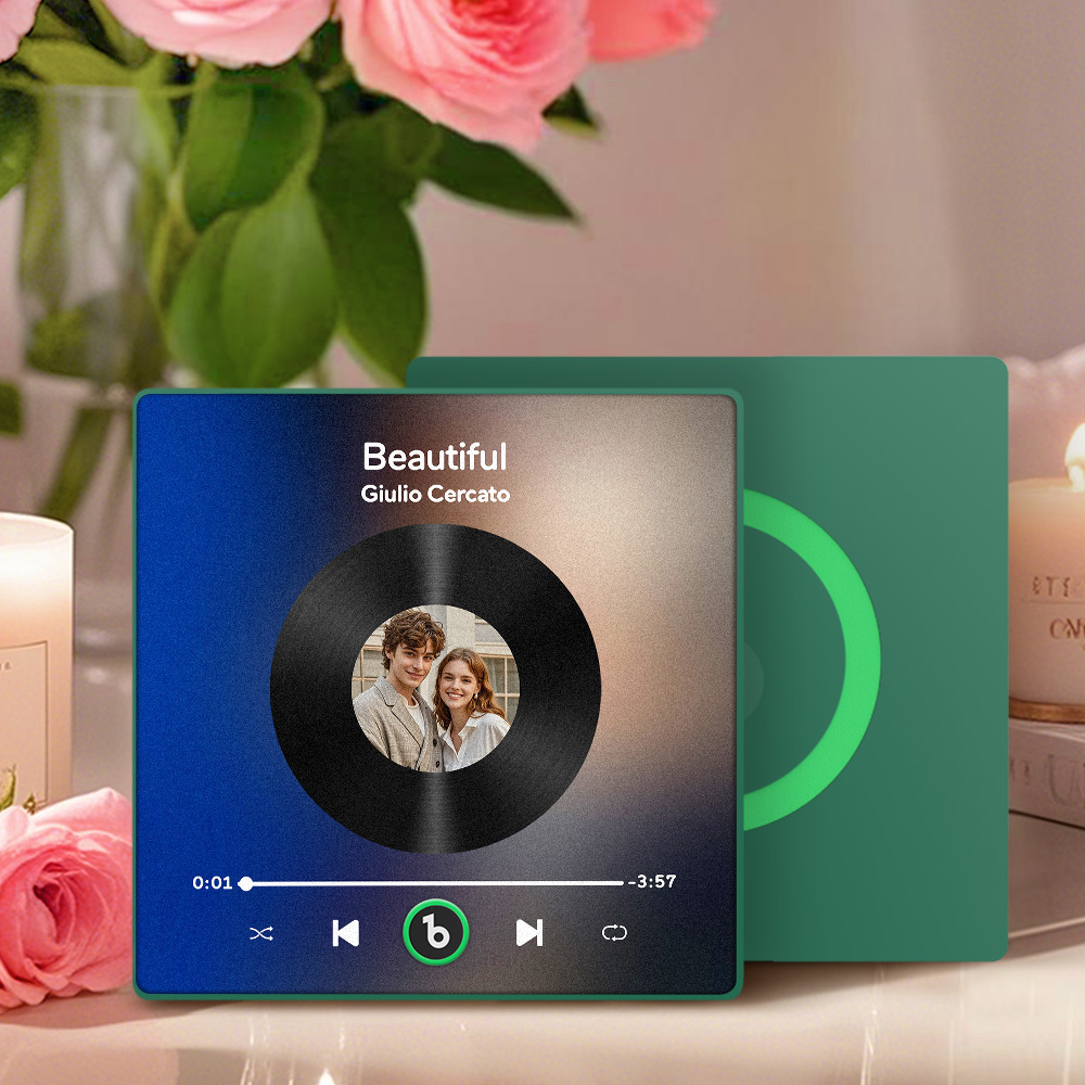 Custom Music & Photo Fridge Magnet FridgeBeats Pro Supports Bluetooth Connectivity