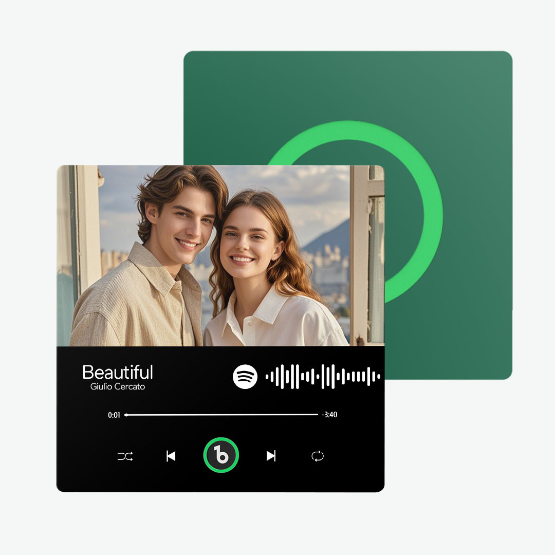 Custom Music & Photo Fridge Magnet FridgeBeats Pro Supports Bluetooth Connectivity