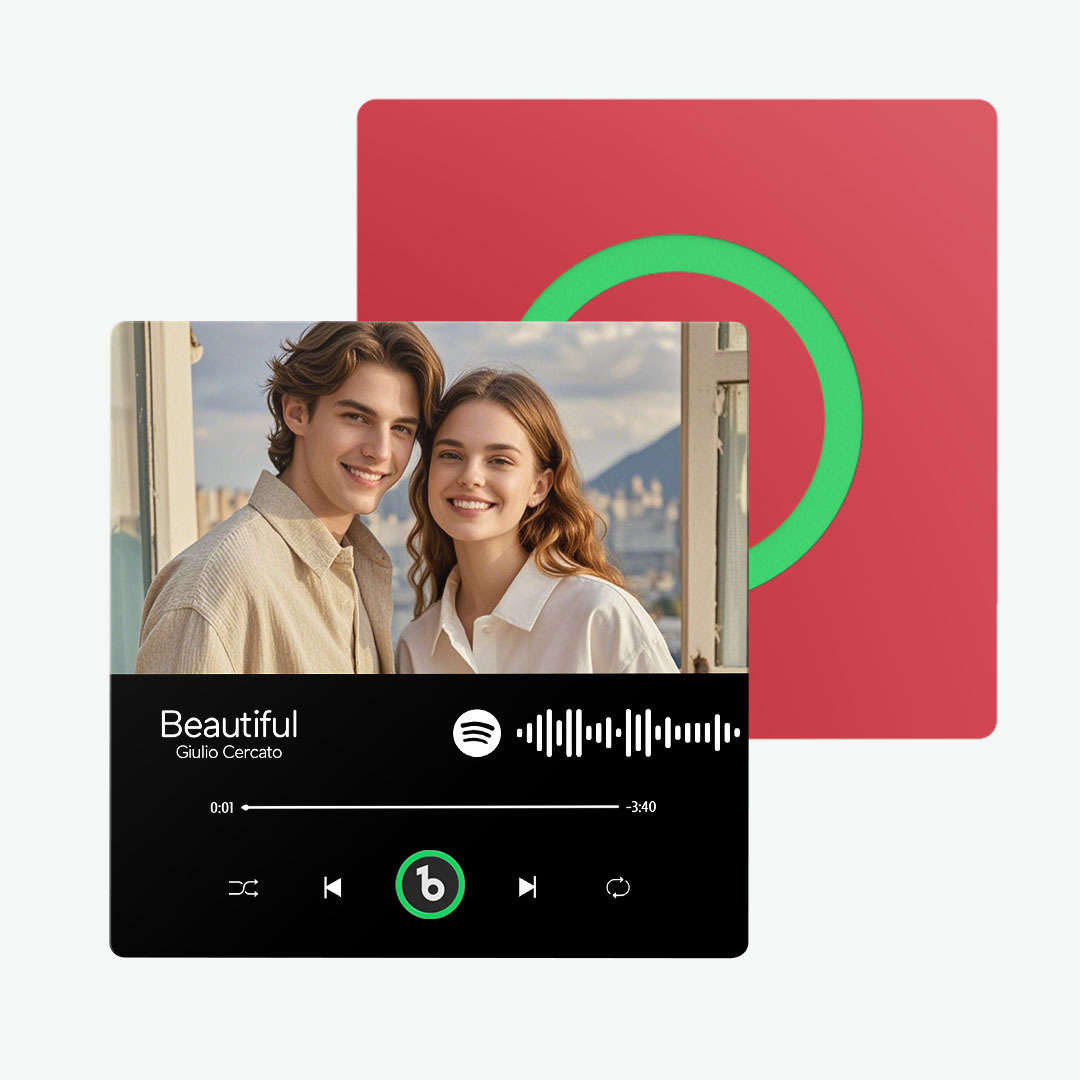 Custom Music & Photo Fridge Magnet FridgeBeats Pro Supports Bluetooth Connectivity