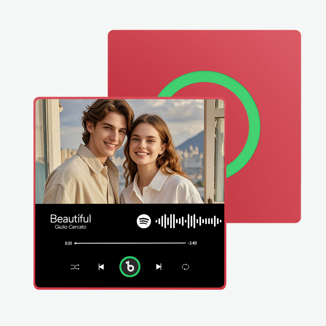 Custom Music & Photo Fridge Magnet FridgeBeats Pro Supports Bluetooth Connectivity