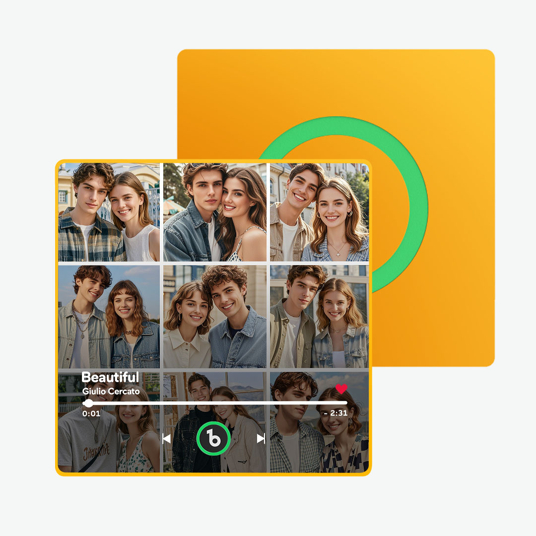 Custom Music & Photo Fridge Magnet FridgeBeats Pro Supports Bluetooth Connectivity