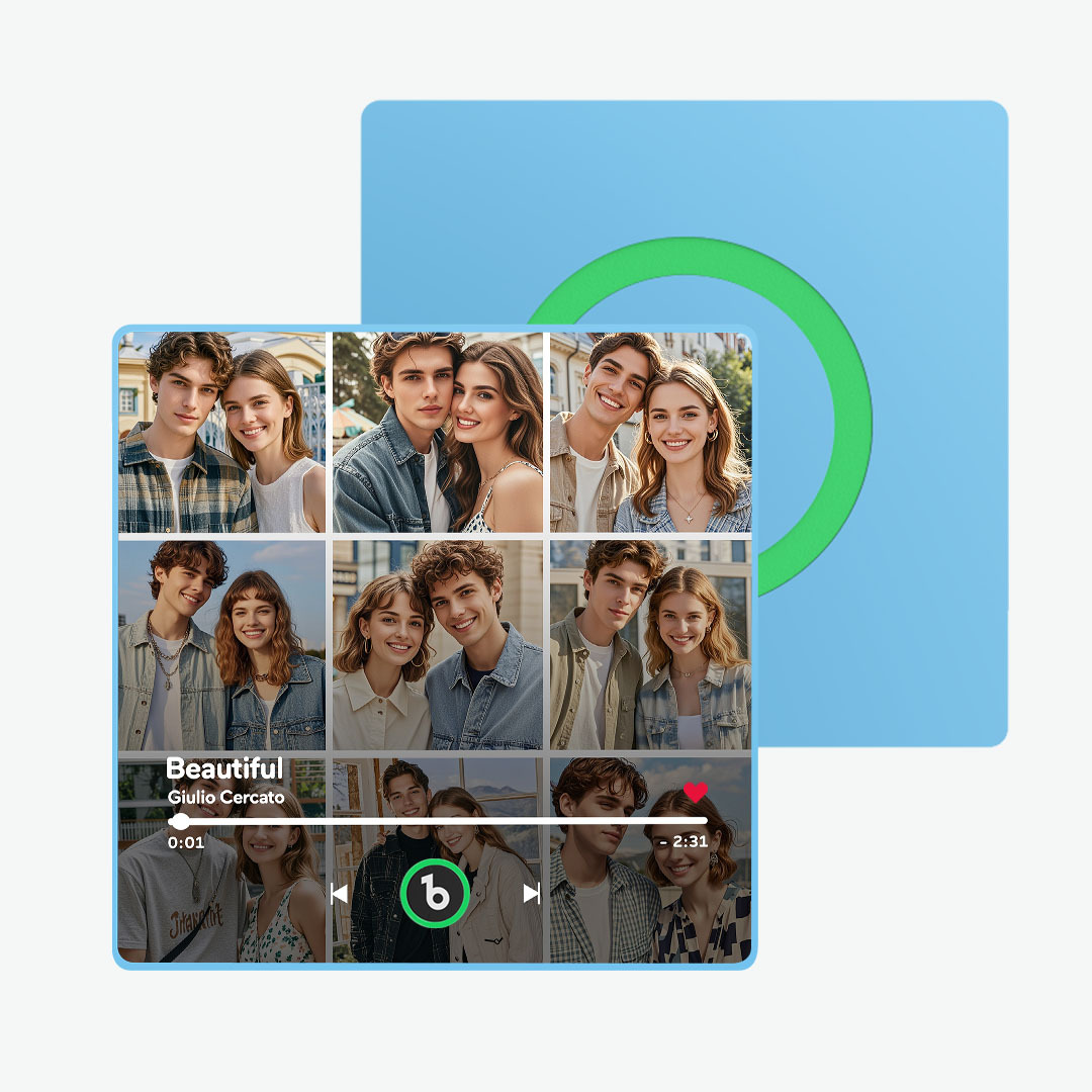 Custom Music & Photo Fridge Magnet FridgeBeats Pro Supports Bluetooth Connectivity