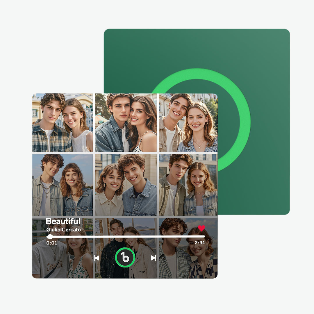 Custom Music & Photo Fridge Magnet FridgeBeats Pro Supports Bluetooth Connectivity