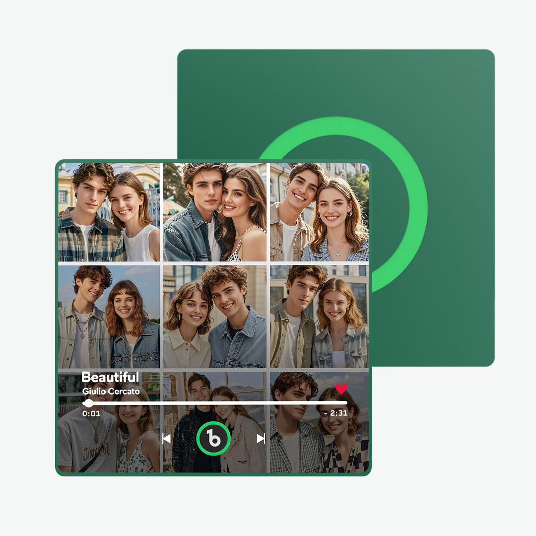 Custom Music & Photo Fridge Magnet FridgeBeats Pro Supports Bluetooth Connectivity