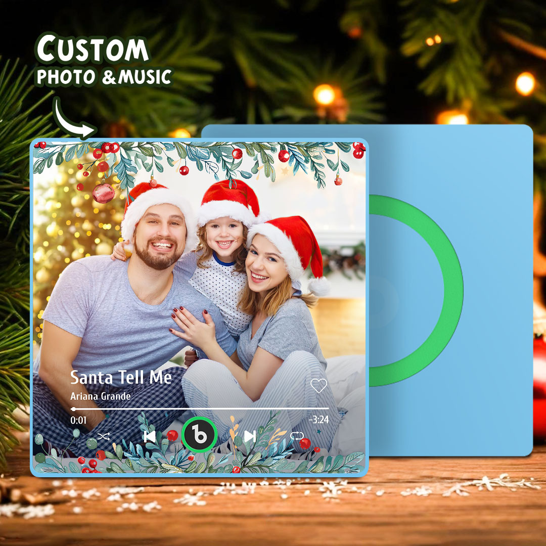 Custom Music & Photo Fridge Magnet FridgeBeats Pro Supports Bluetooth Connectivity - Fridgebeats