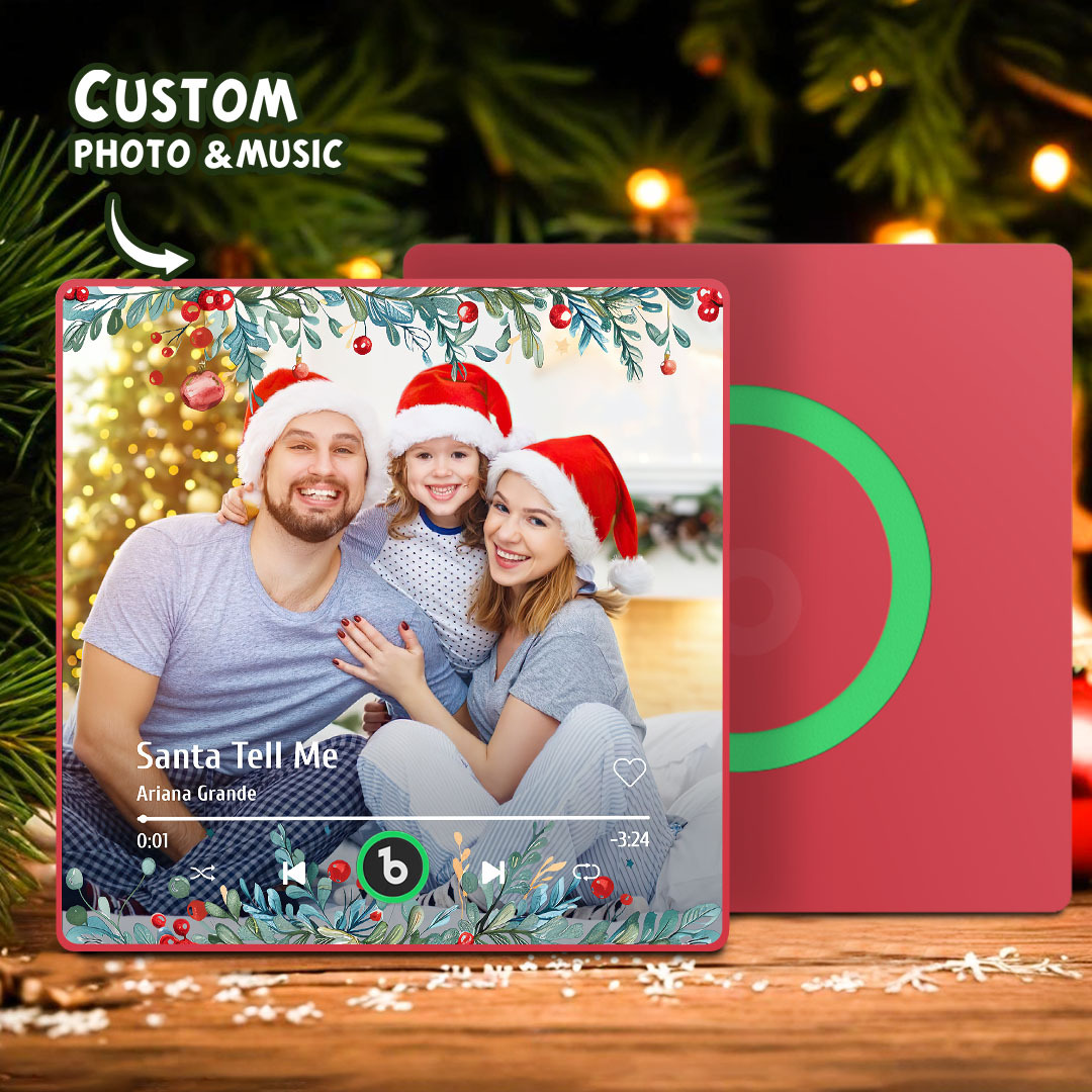 Custom Music & Photo Fridge Magnet FridgeBeats Pro Supports Bluetooth Connectivity - Fridgebeats