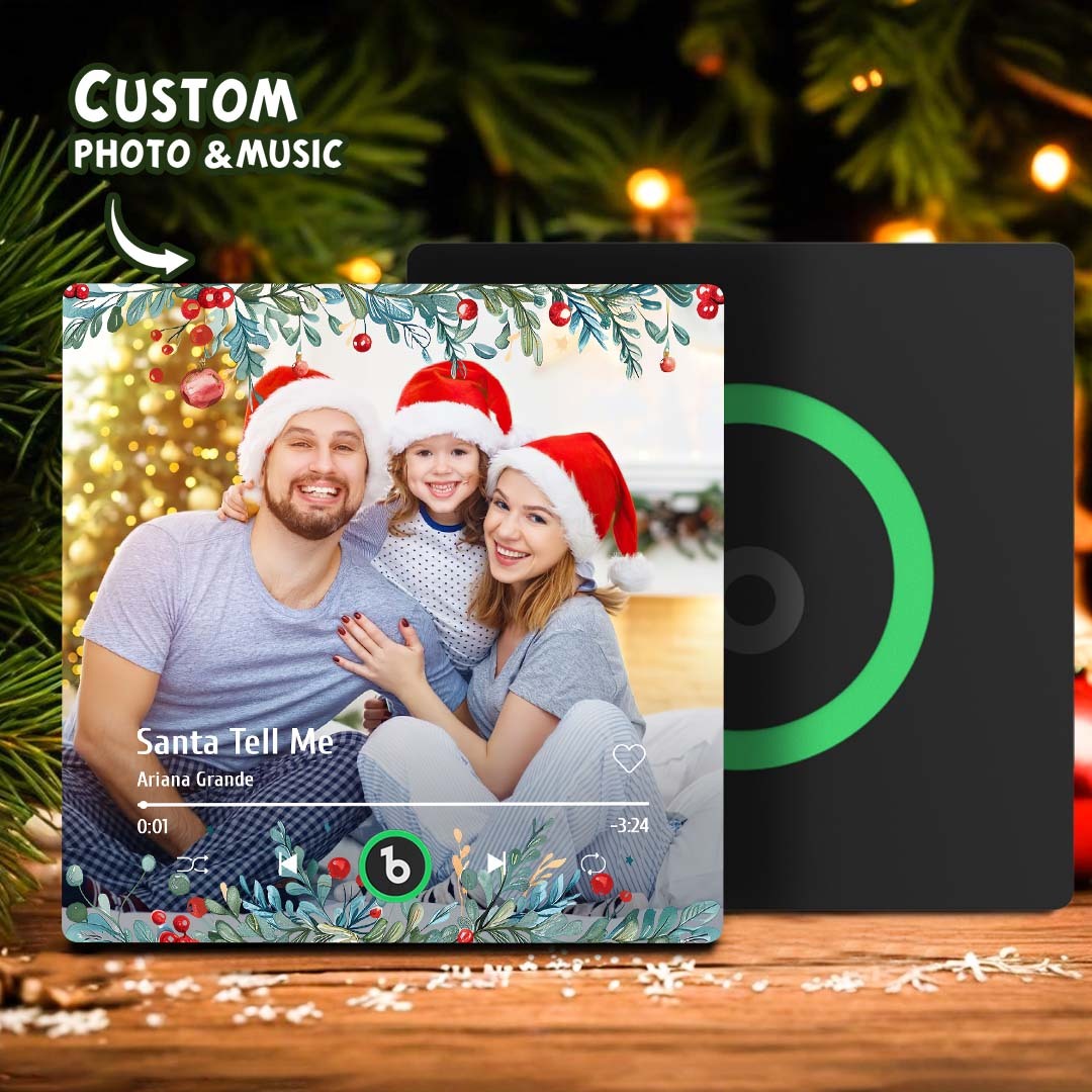 Custom Music & Photo Fridge Magnet FridgeBeats Pro Supports Bluetooth Connectivity - Fridgebeats