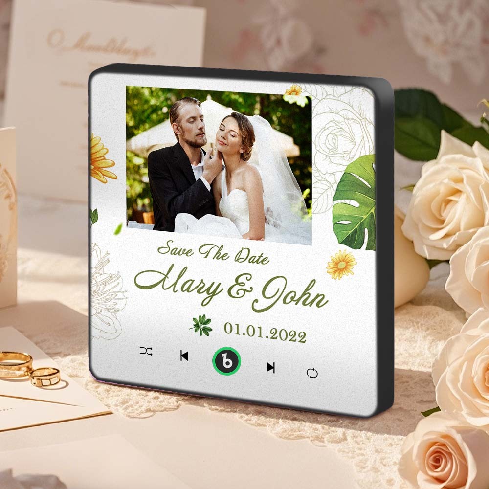 Custom Music & Photo Fridge Magnet FridgeBeats Pro Supports Bluetooth Connectivity - Fridgebeats