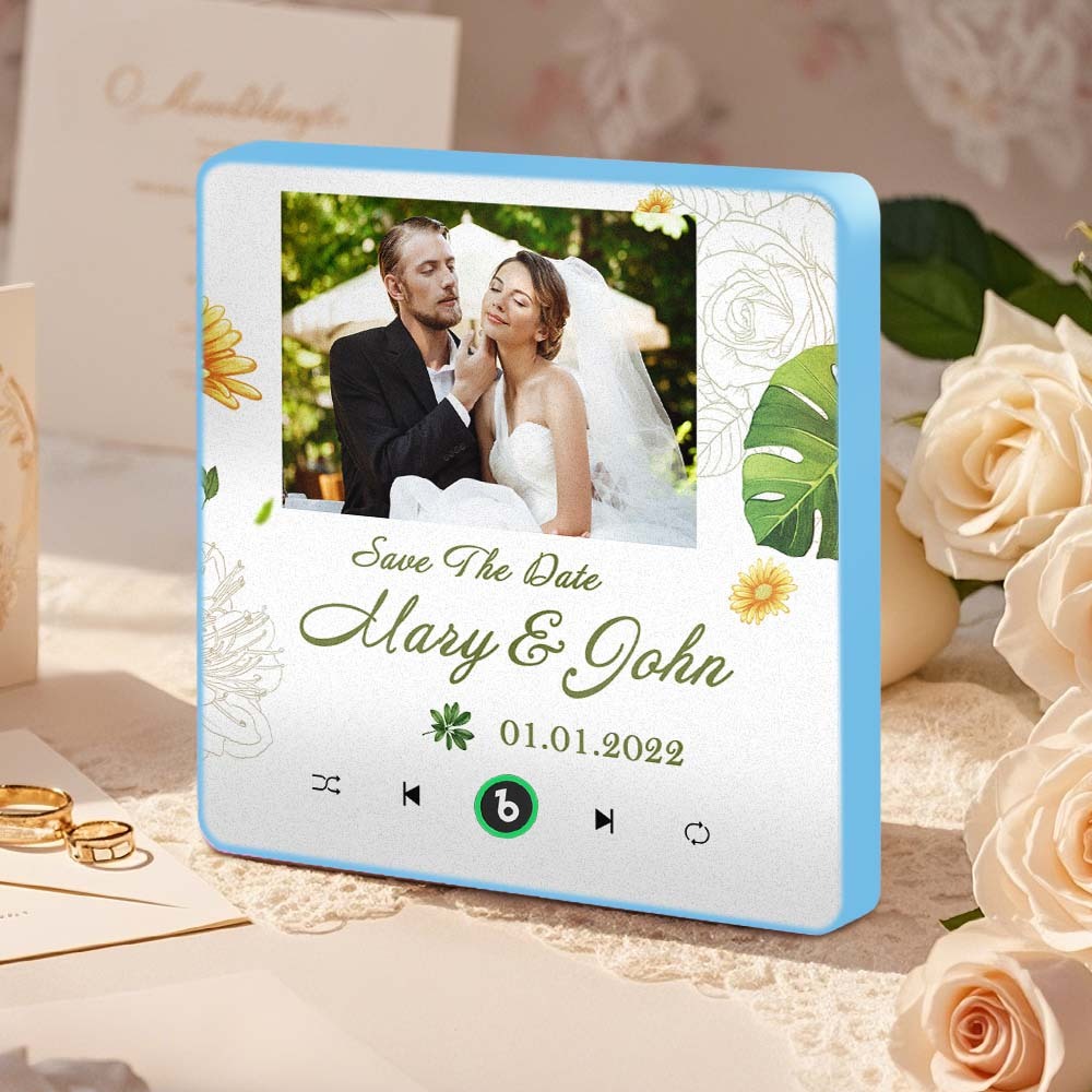 Custom Music & Photo Fridge Magnet FridgeBeats Pro Supports Bluetooth Connectivity - Fridgebeats