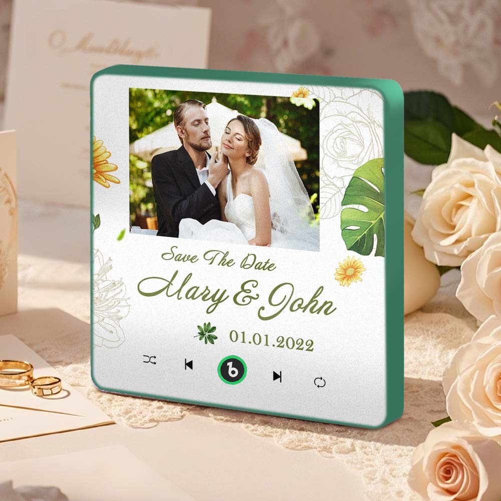 Custom Music & Photo Fridge Magnet FridgeBeats Pro Supports Bluetooth Connectivity - Fridgebeats