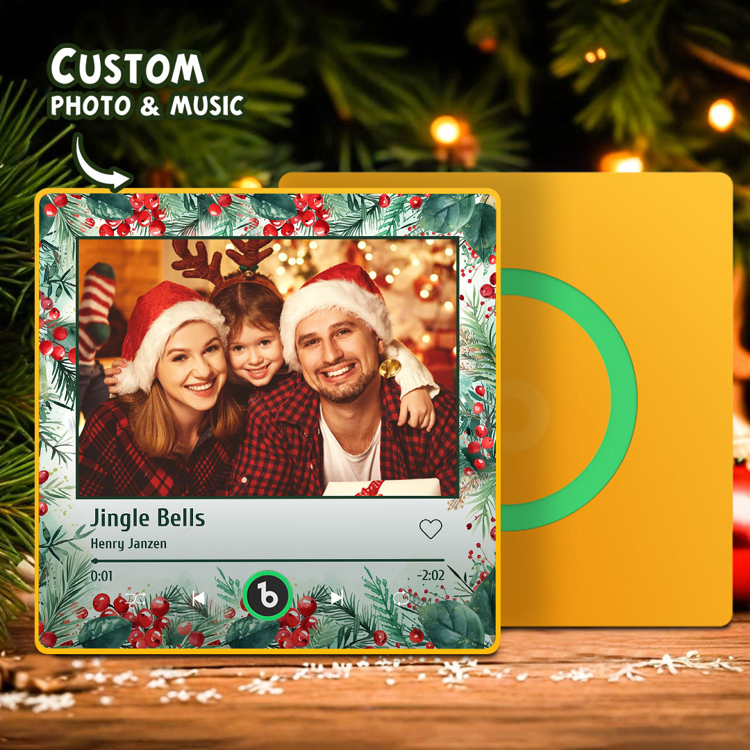 Custom Music & Photo Fridge Magnet FridgeBeats Pro Supports Bluetooth Connectivity - Fridgebeats