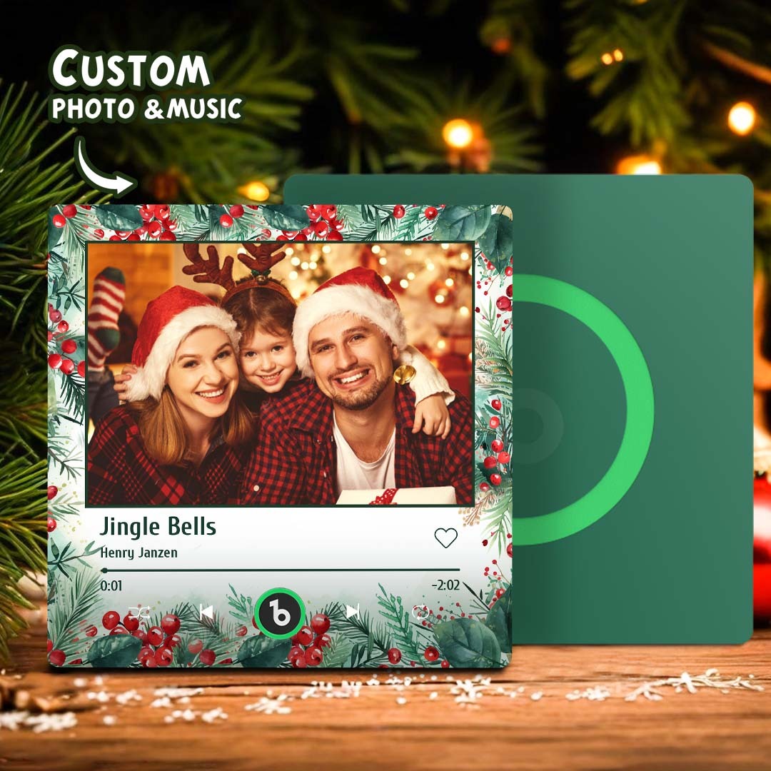 Custom Music & Photo Fridge Magnet FridgeBeats Pro Supports Bluetooth Connectivity - Fridgebeats