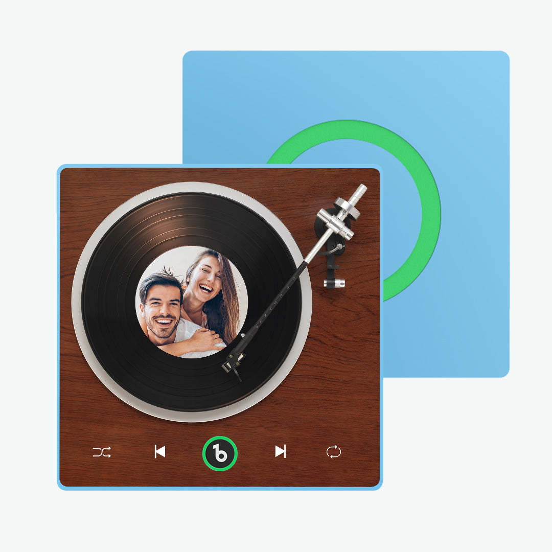 Custom Music & Photo Fridge Magnet FridgeBeats Pro Supports Bluetooth Connectivity - Fridgebeats