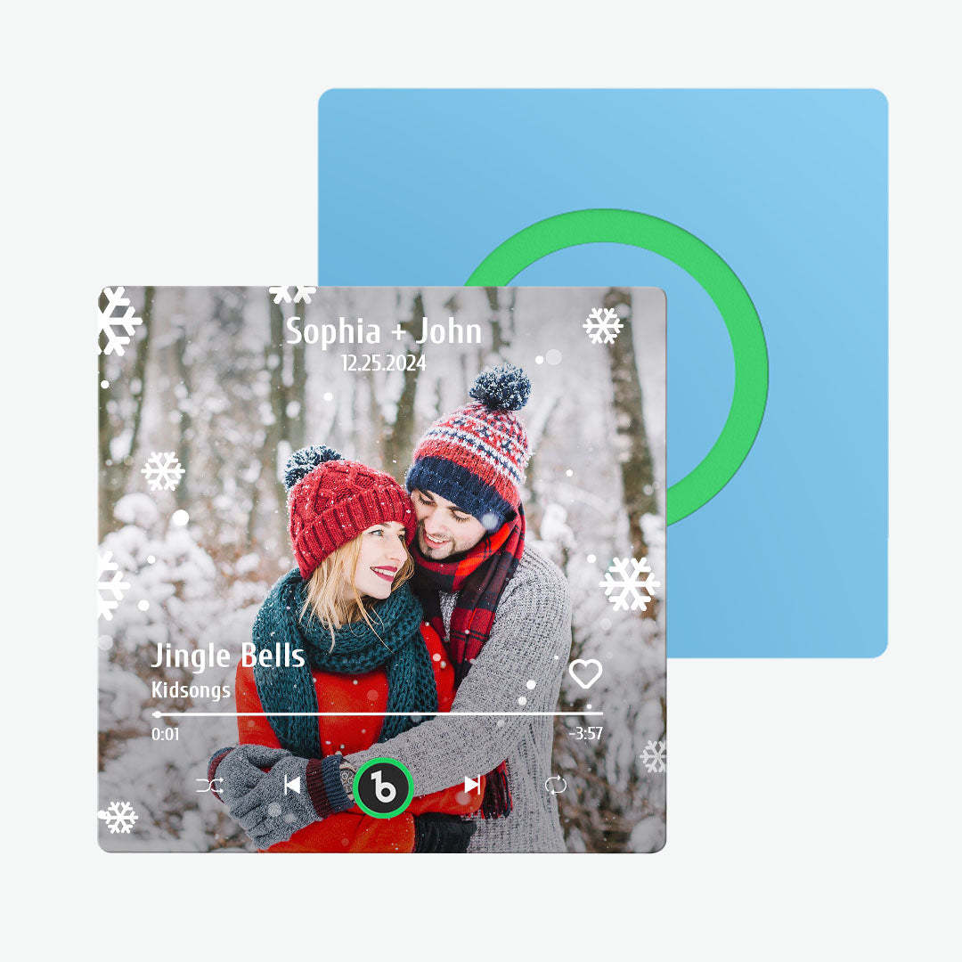 Custom Music & Photo Fridge Magnet FridgeBeats Pro Supports Bluetooth Connectivity - Fridgebeats