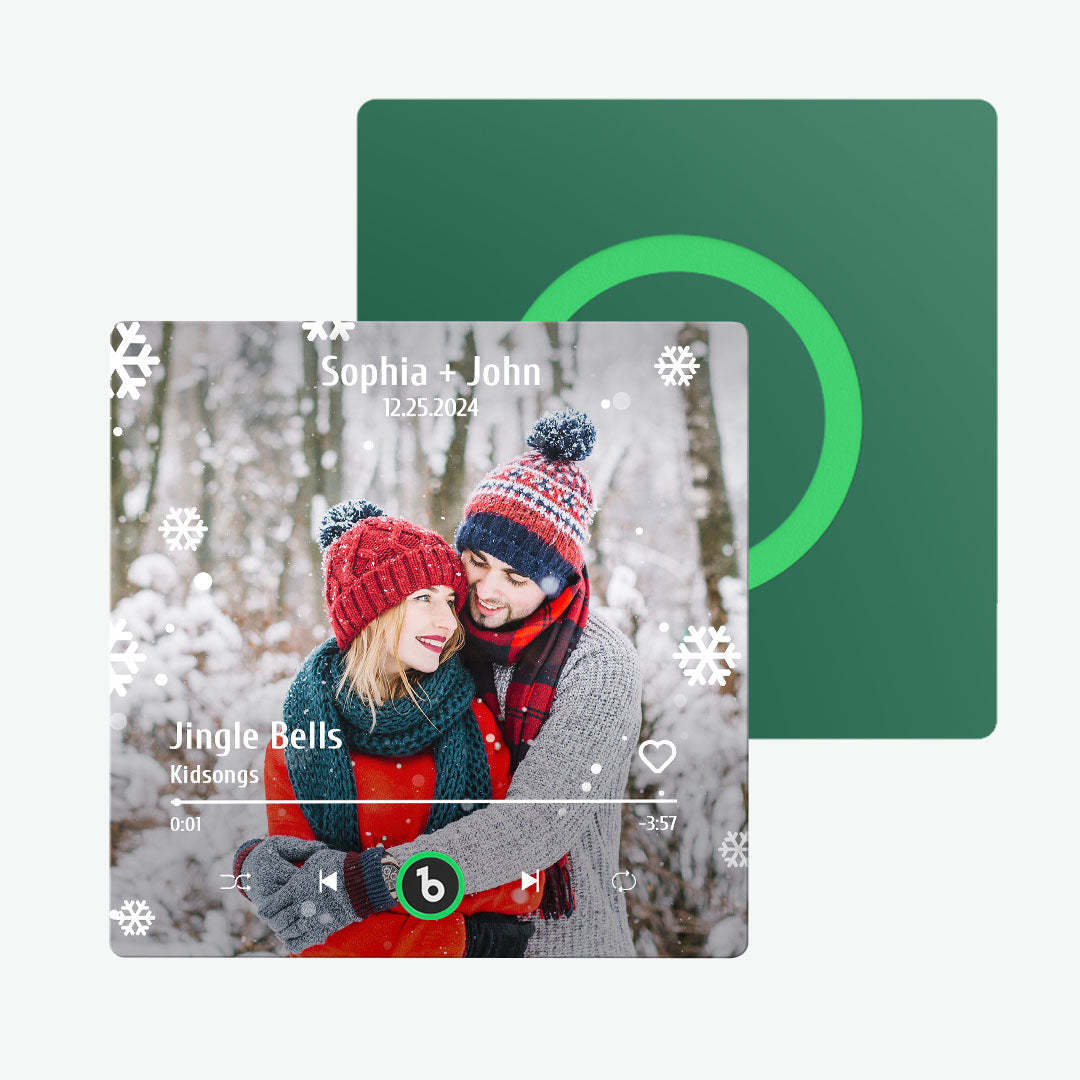 Custom Music & Photo Fridge Magnet FridgeBeats Pro Supports Bluetooth Connectivity - Fridgebeats