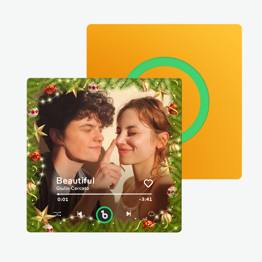 Custom Music & Photo Fridge Magnet FridgeBeats Pro Supports Bluetooth Connectivity