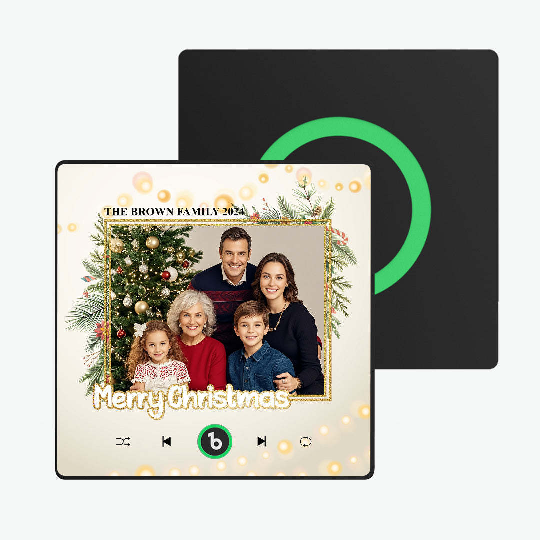 Custom Music Fridge Magnet Upgraded Fridge Magnets with Photo Christmas Gifts Family Gifts - Fridgebeats