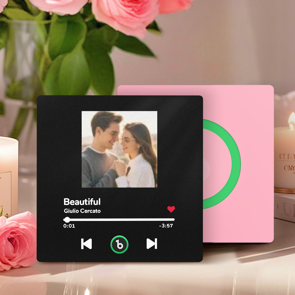 Custom Music Fridge Magnets Personalized Song Magnets That Can Plays Music Anniversary Gifts Valentine's Day Gifts for Couples